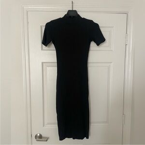 Zara Black Midi Dress
